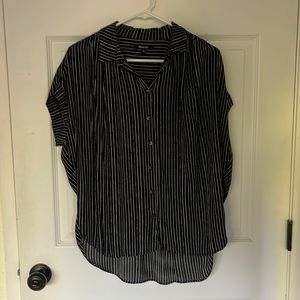 Madewell central drapey shirt